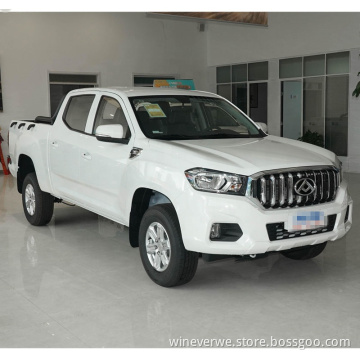 JMC T9 T6 diesel engine left hand pickup truck 4x4 with double cabin pickup